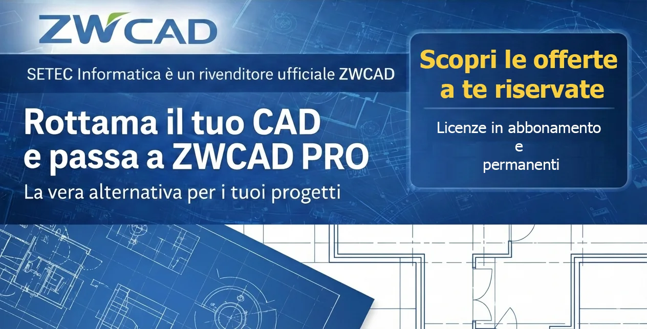 Copertina promozionale ZWCAD con offerta dedicata